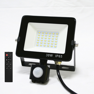 Security PIR Motion Sensor Led Flood Light with RF Remote Control