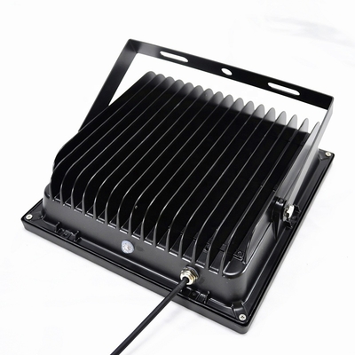 ODM Black Outdoor COB Led Security Light With Photocell Sensor IP66