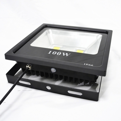 ODM Black Outdoor COB Led Security Light With Photocell Sensor IP66