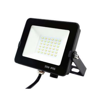 Waterproof 30W Slimline LED Flood Light 3000 Lumen OEM