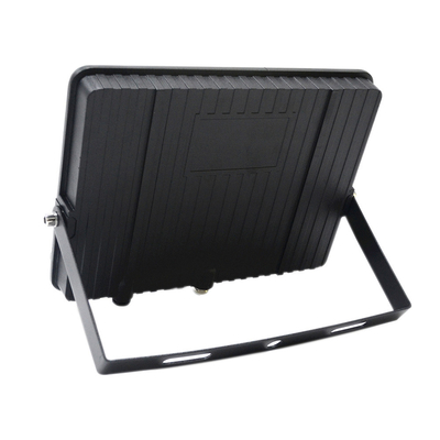 Black Aluminum Outdoor Slim LED Flood Lights With Motion Sensor IP66 AC220V