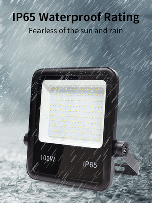 12V 100-277V Custom Voltage Glare Free LED Flood Light For Playground Highway Warehouse