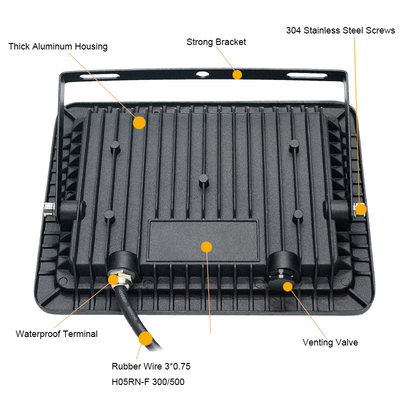 Yard Garage Parking Lot Outdoor LED Flood Light 300W 200W 150W 100W 50W Reflector Led CE