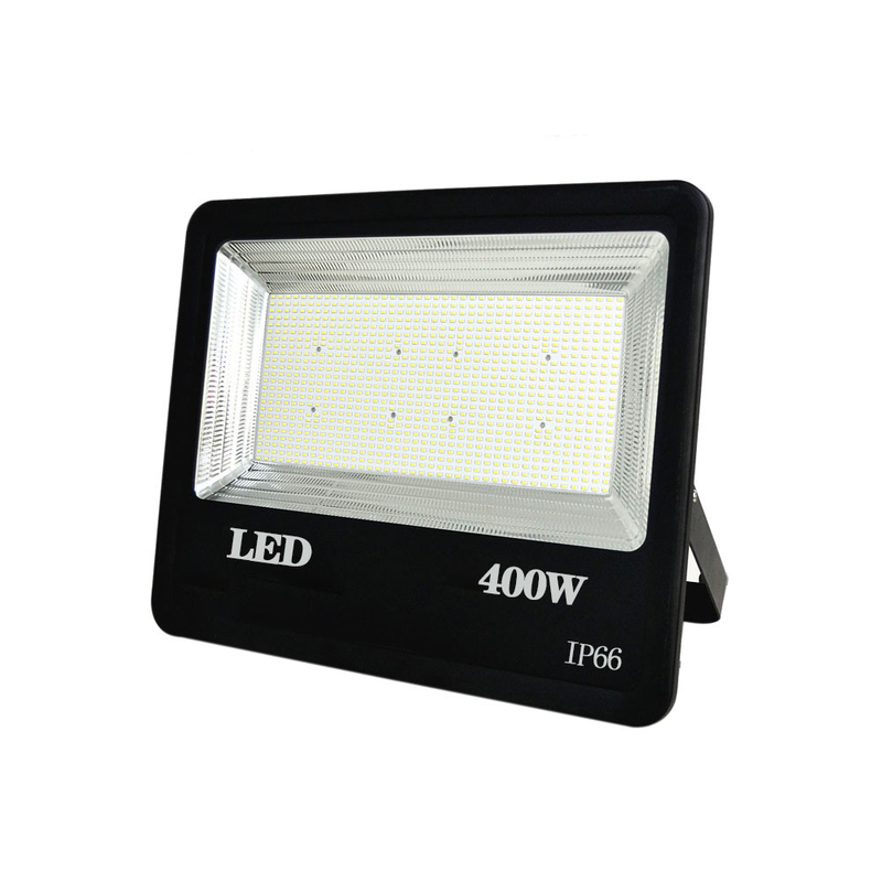 Outdoor Waterproof 400W LED Floodlights SMD5730 Beads 3000K 4000K 5000K 6500K Black Aluminum