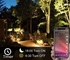 Openlucht Waterdichte Smartphone Gecontroleerde RGBW-LEIDENE Vloedlichten voor de Montages van de Muziektijd